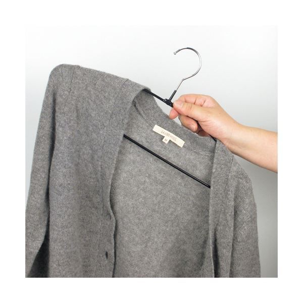 まとめ サワフジノンスリップスリムハンガー ブラック SB-13-5P-BK 1パック 5本 ×10セット