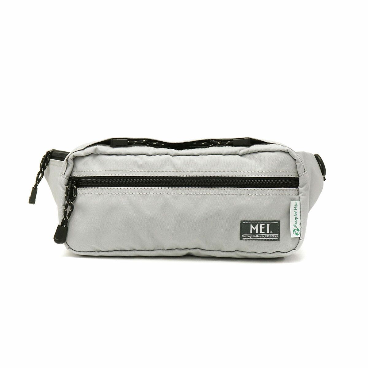 日本正規品 メイ ウエストバッグ MEI バッグ ウエストポーチ ボディバッグ OLD BASIC HIPSHOT ブランド おしゃれ メンズ レディース mei-000-193002 GREY
