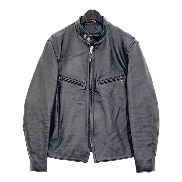 Schott ショット 7550 レザー ライダースジャケット シングル 革ジャン ブルゾン 241XX LAMB CAFE RACER メンズ 40 アウター DM16693