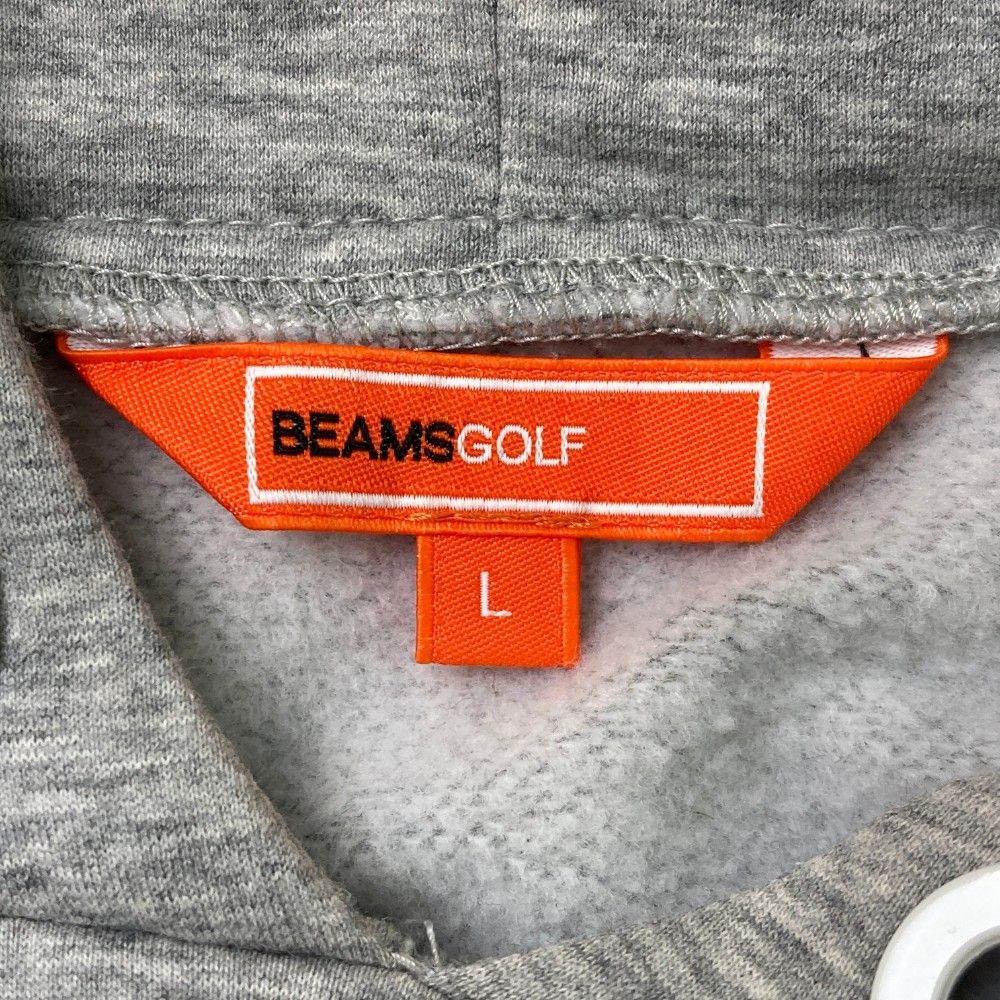 サイズ：S BEAMS GOLF ビームスゴルフ  裏起毛 フード付きスウェットワンピース  グレー系 [240001218335] ゴルフウェア レディース ストスト BEAMS GOLF ビームスゴルフ 裏起毛フード付 スウェット