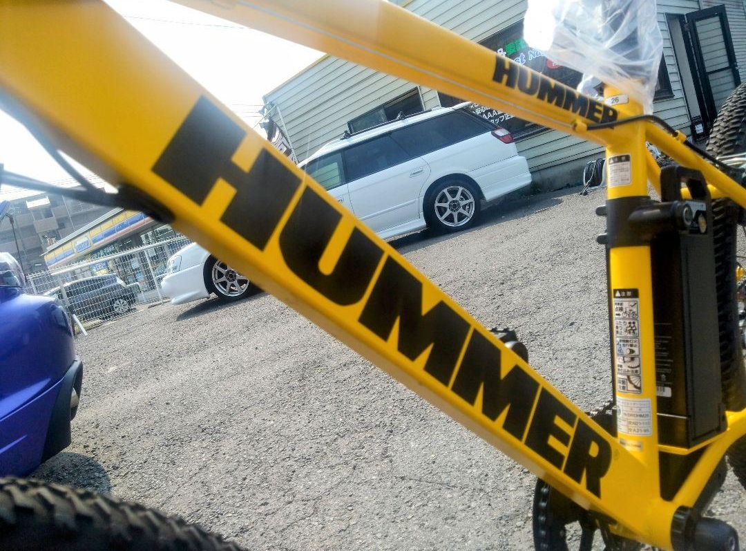 ☆真夏の特選B級祭☆HUMMER 電動アシスト自転車 メーカー１年保証☆K462 ☆真夏の特選B級祭☆HUMMER 電動アシスト自転車 メーカー1年保証