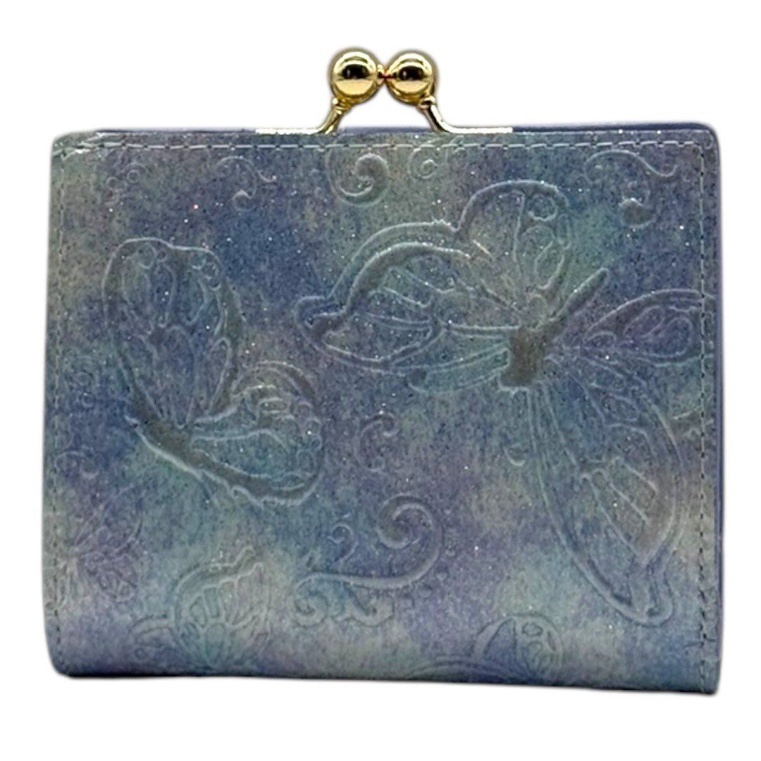 【新品未使用】ANNA SUI ライトブルー　財布　アナスイ　がま口 アナスイ 財布 二つ折り財布 がま口財布 ライトブルー ANNA SUI 316893