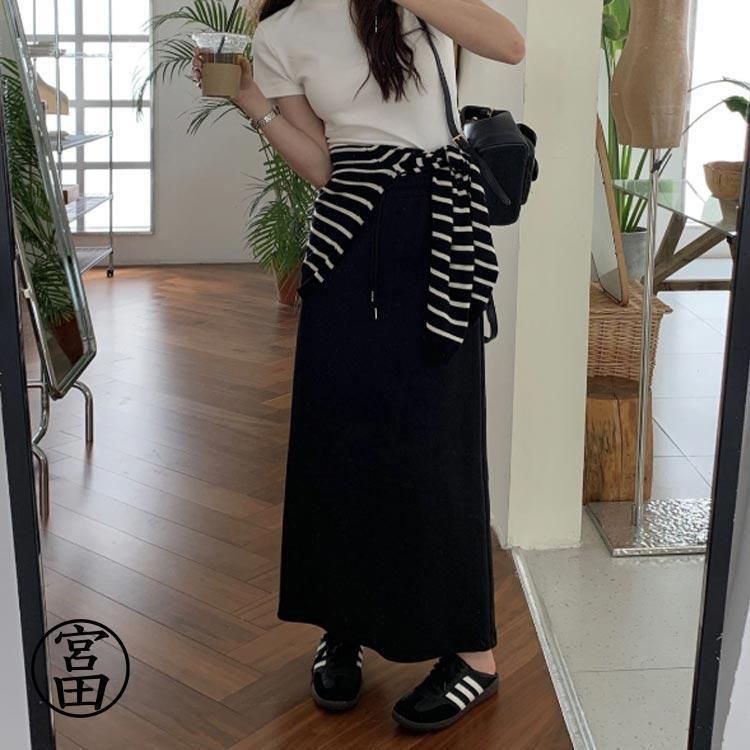 スウェットスカート レディース