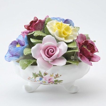 100％品質保証。 １ ５０％ＯＦＦ エインズレイ ハワードスプレイフッテドボウルフラワー １１ｃｍ１個●0150110H