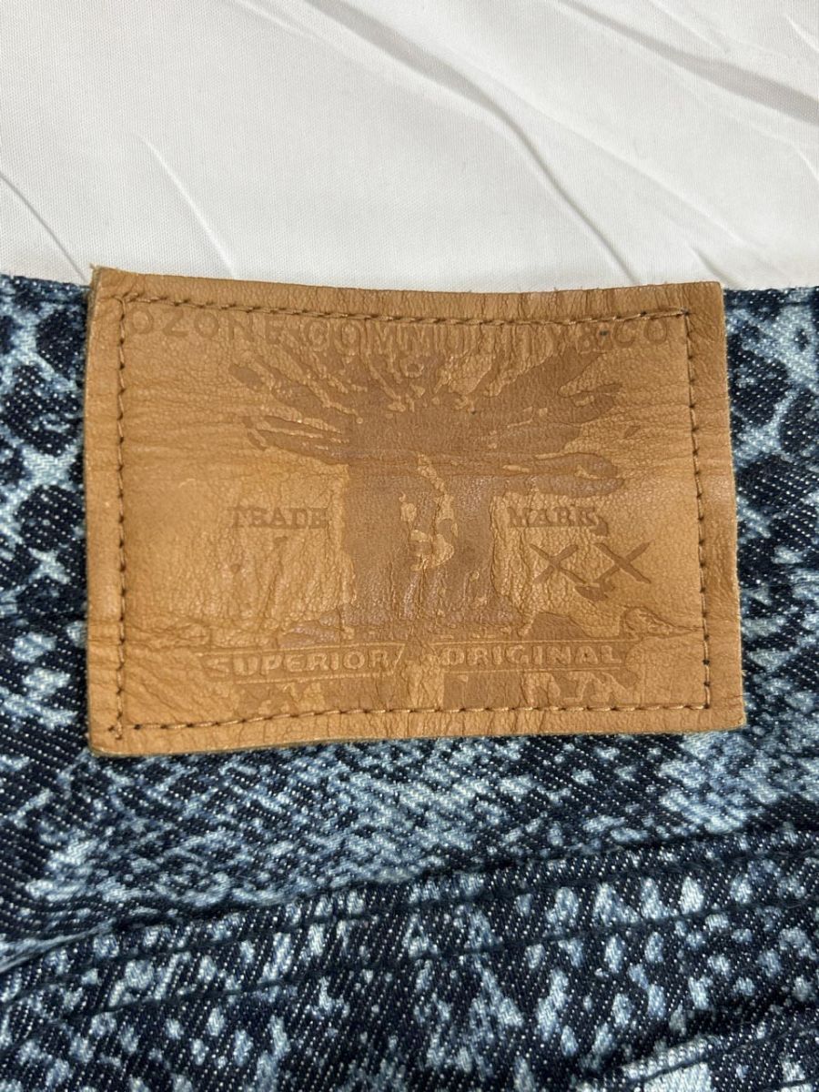 オゾンコミュニティ COUNTRY WEAR カントリーウェア デニム COUNTRY WEAR カントリーウェア オゾンコミュニティ パイソン柄