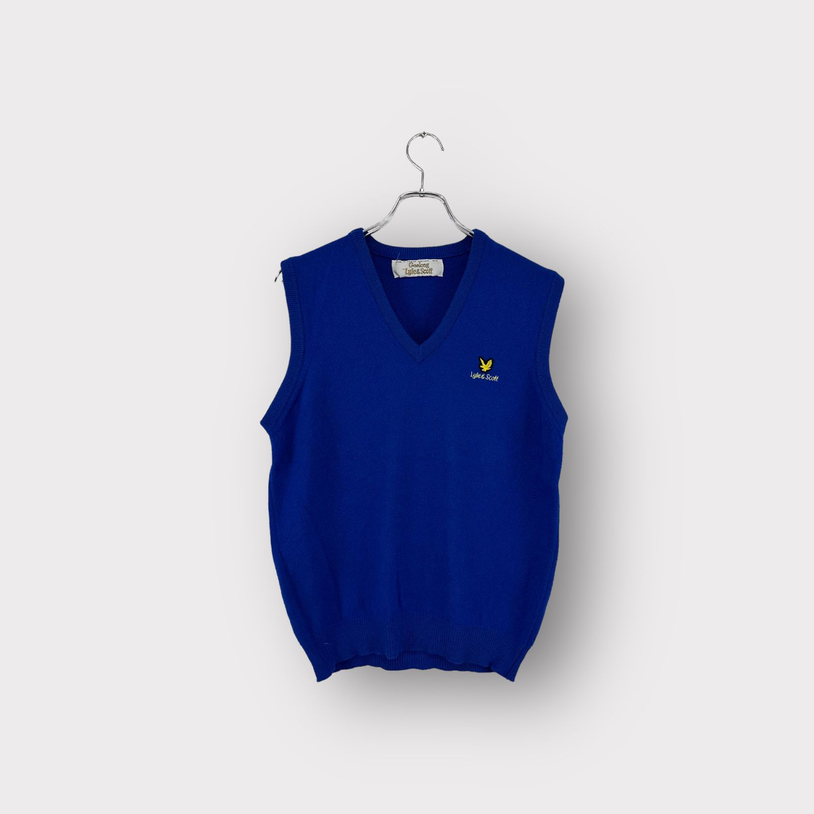 LYLE&SCOTT ライルアンドスコット ニットベスト ブルー トップス