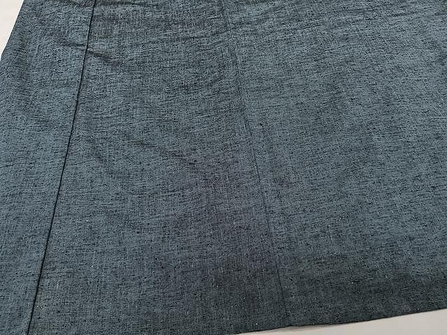 平和屋着物▽男性 紬 単衣 熨斗目花色 正絹 逸品 CAAW1257xi