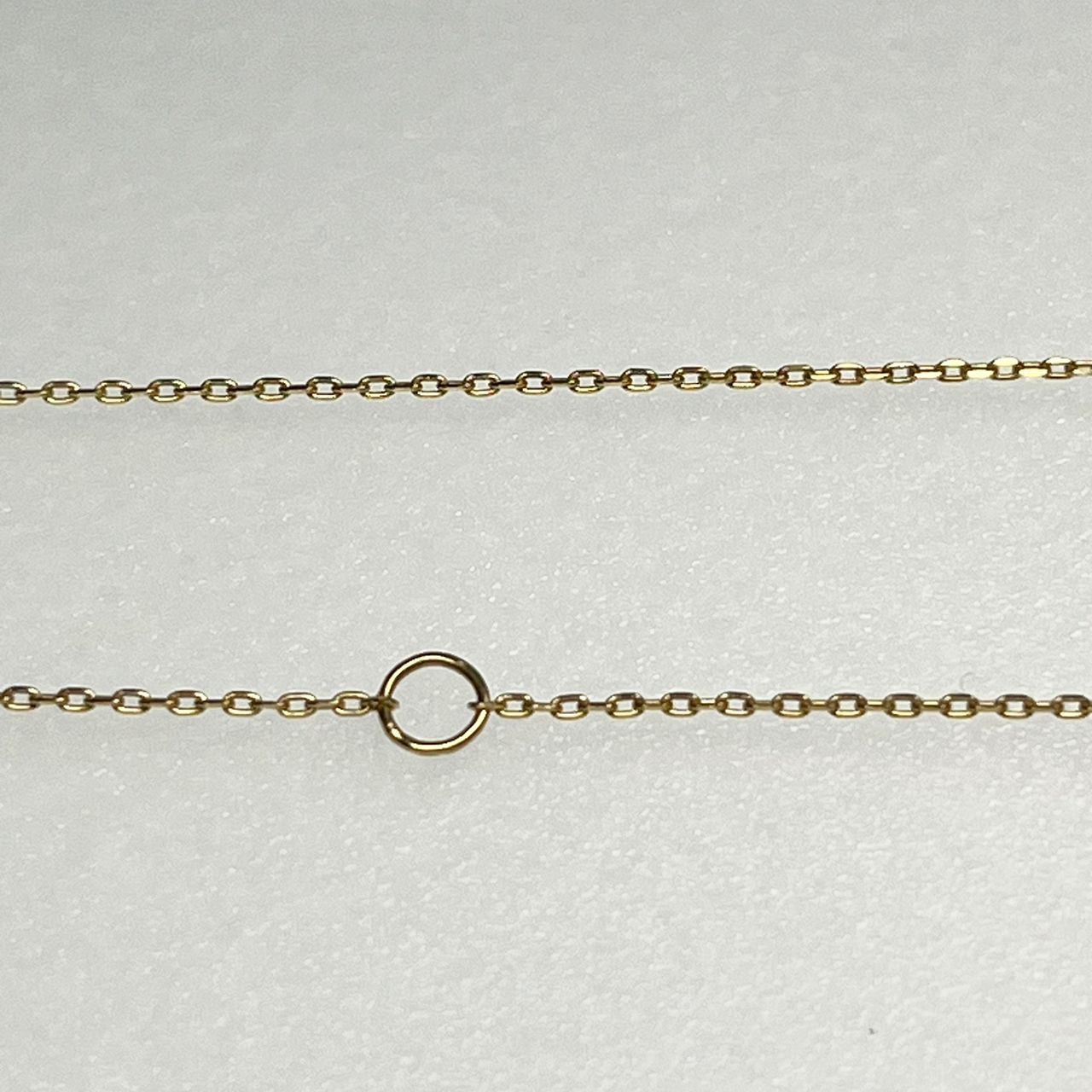 STAR JEWELRY スタージュエリー ダイヤ ネックレス K18YG 10P 