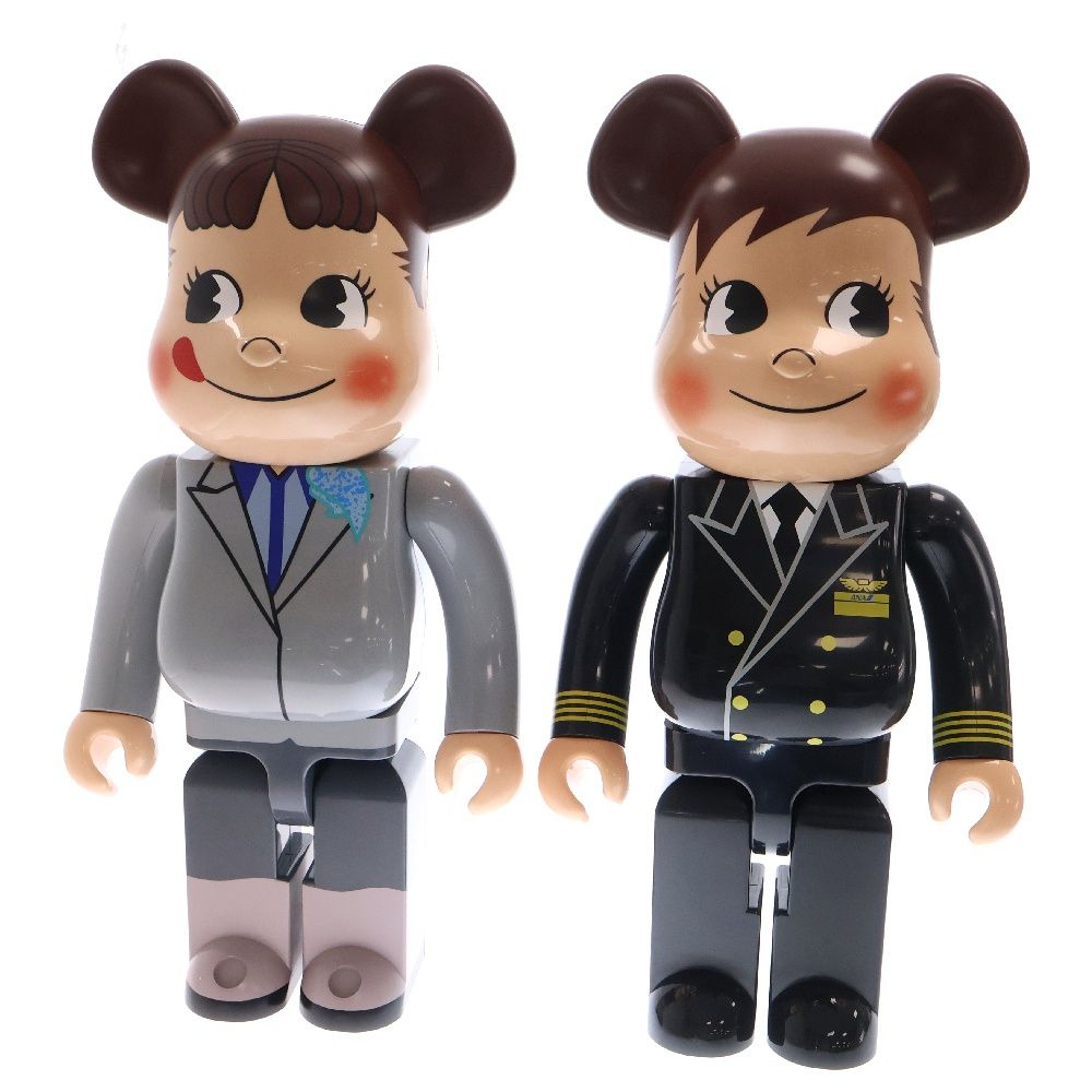 BE@RBRICK for ANA CAPTAINポコちゃん ペコちゃん1000 初コラボ！ANAのCA・パイロットになったペコちゃん・ポコちゃん