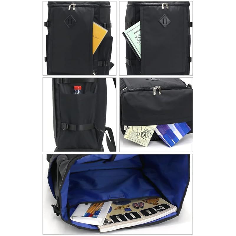 アンブロ] スクエアリュック デイパック バックパック 二層 シューズ