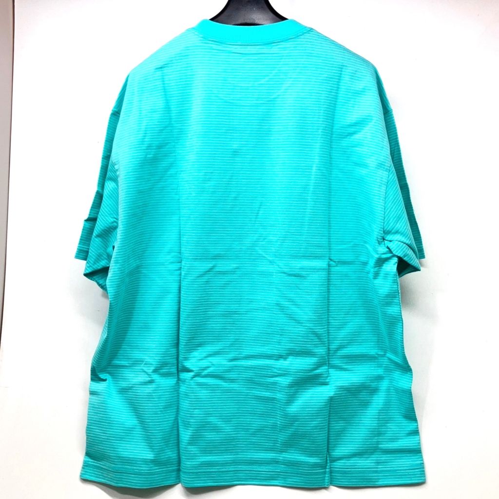 01w-1555 〇 エンノイ ENNOY S/S Border Tee Mint Blue ボーダー T 