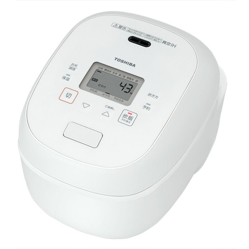 メーカー 東芝 TOSHIBA 真空IH 炊飯器 グランホワイト RC-18RWB W 約1升 10合