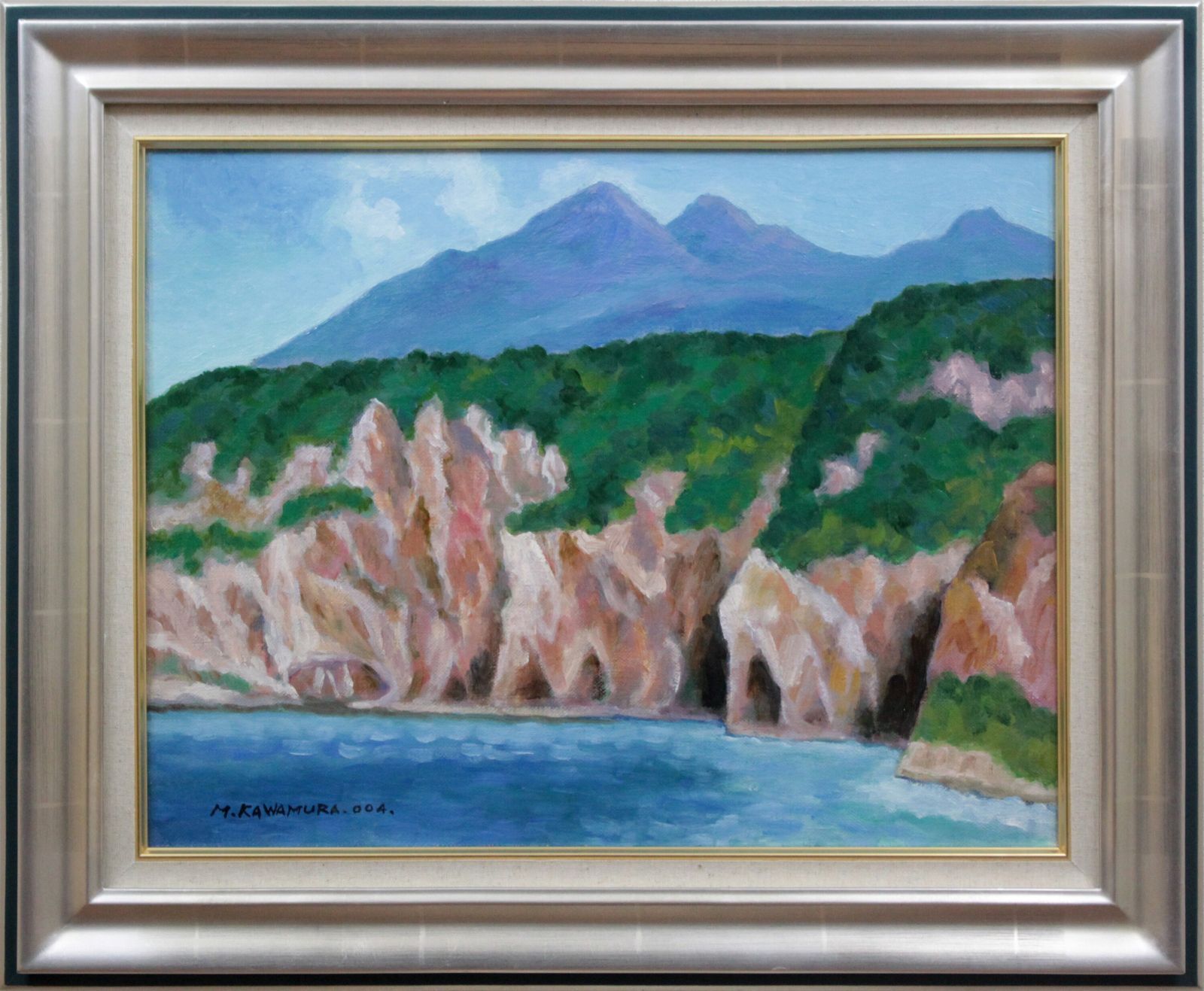 川村正男『知床賛歌』油彩画【真作保証】 絵画 川村正男『知床賛歌』油彩画【真作保証】 絵画 - メルカリ