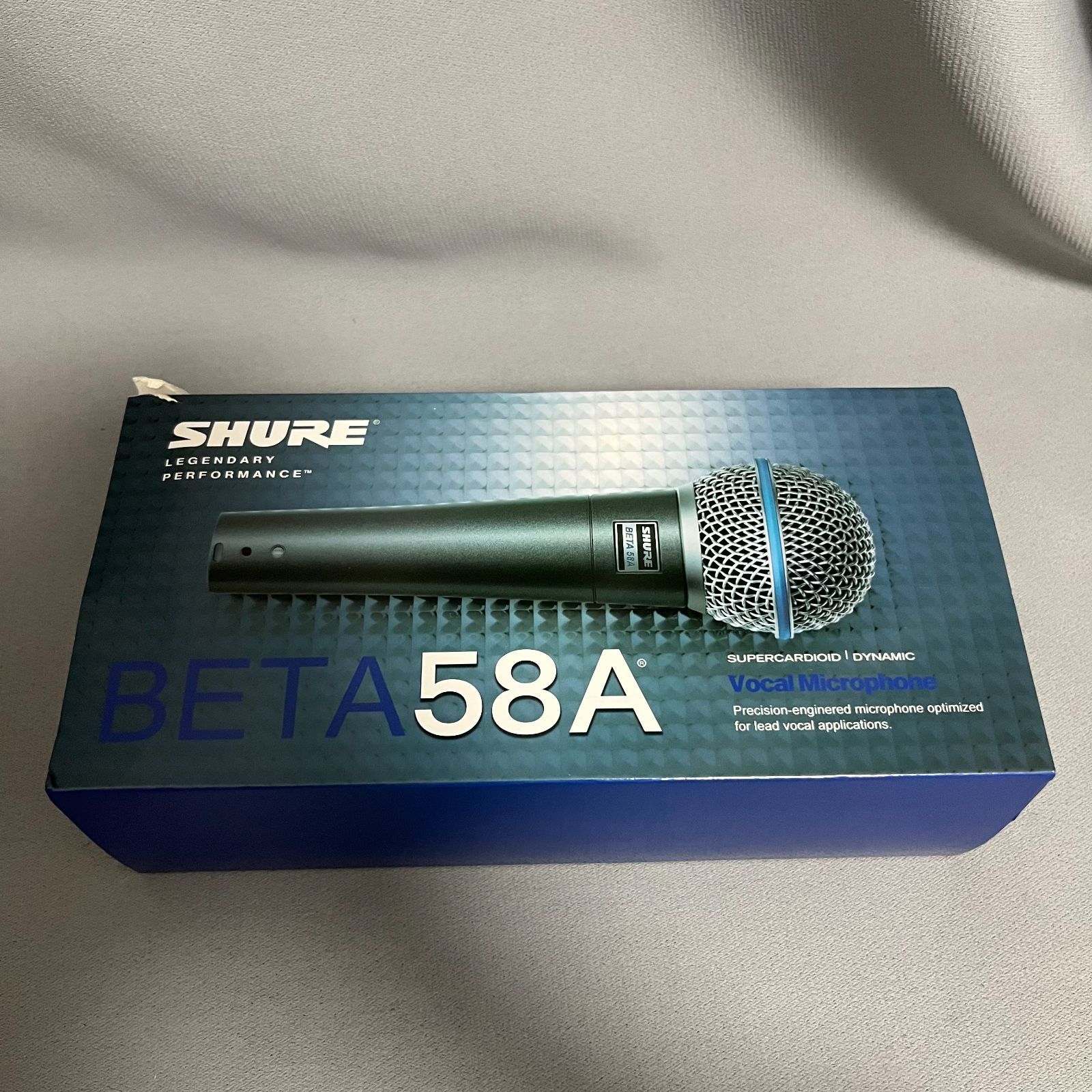 即購入⭕️ 新品 未使用 未開封 SHURE シュア BETA58A マイク 新品未使用 ダイナミックマイク SHURE (シュアー) BETA58A
