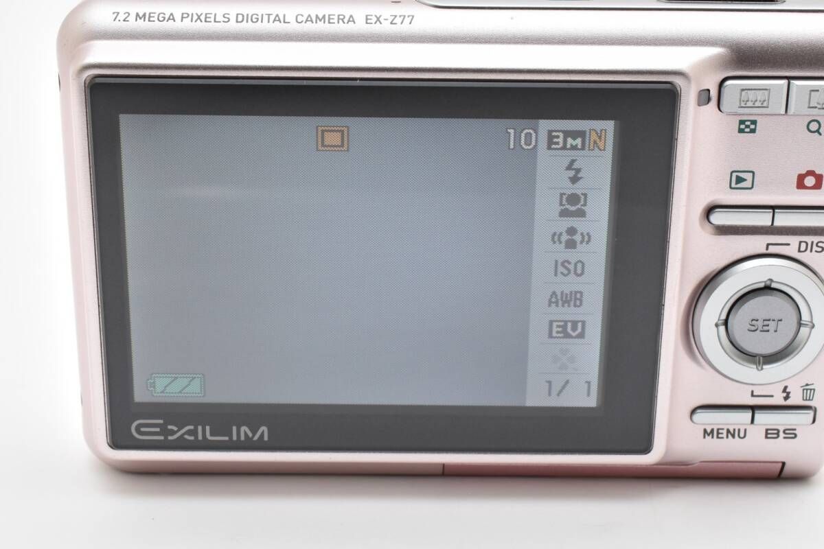 ☆極上品☆カシオ CASIO EXILIM EX-Z77☆ K330 #3484 - メルカリ