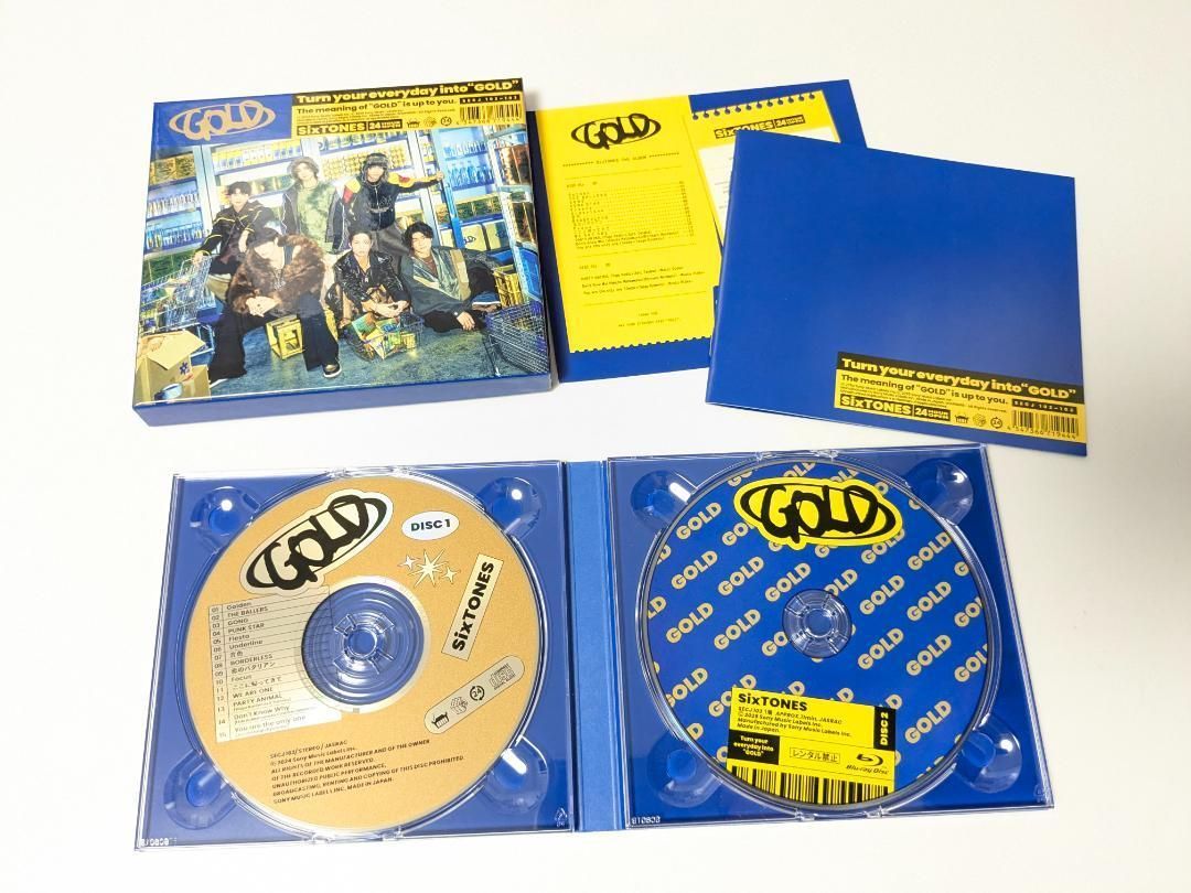 SixTONES 1st～GOLD　アルバム　計15本セット まとめ売り SixTONES 1st～GOLD アルバム 計15本セット まとめ売り - メルカリ
