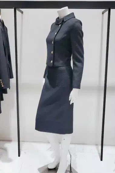 モジョエスピン GOLD ボタン ツイード ジャケット スカート グリッター セットアップ 55 サイズ