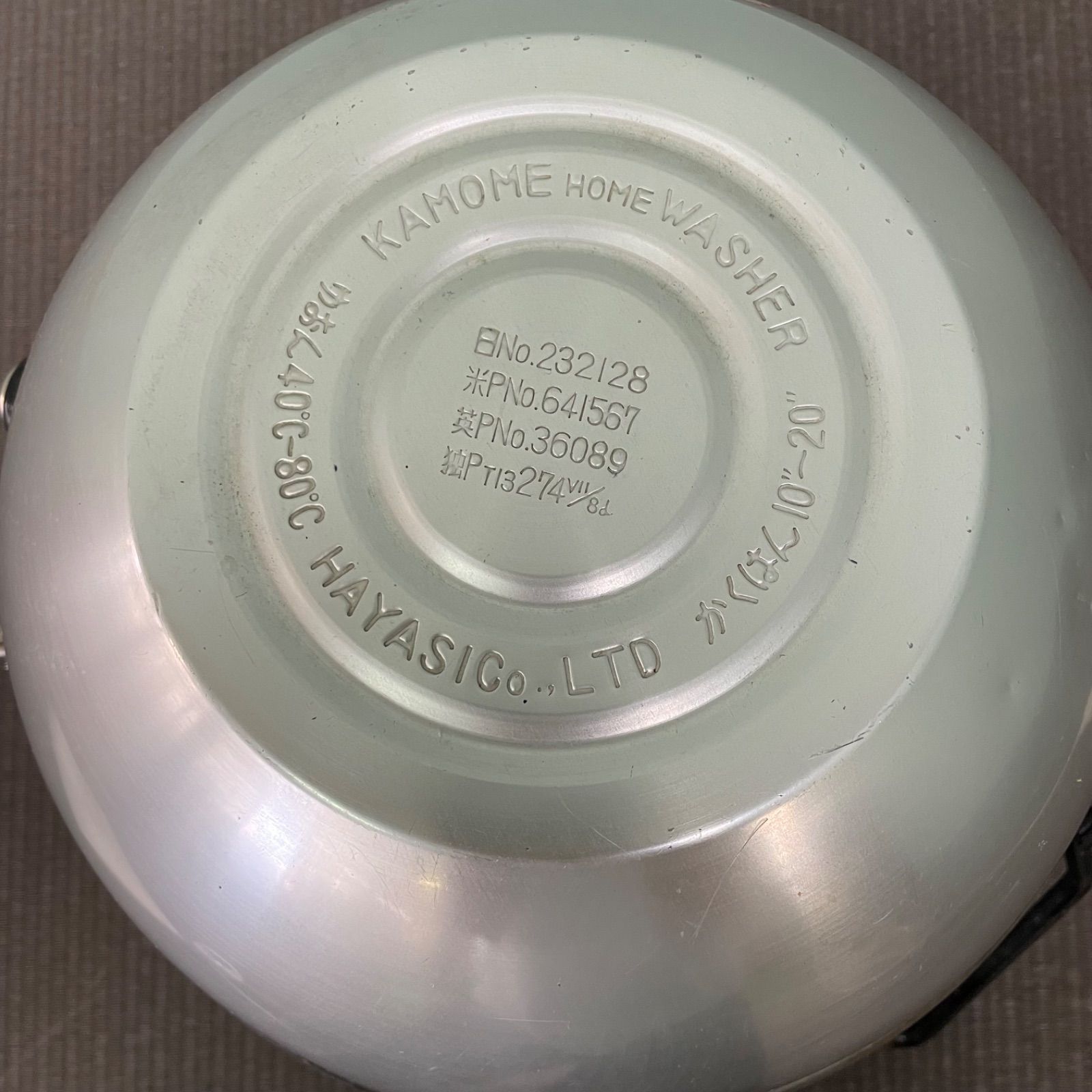 ♭ 昭和レトロ カモメ ホーム洗濯機 KAMOME HOME WASHER 手回し式 洗濯
