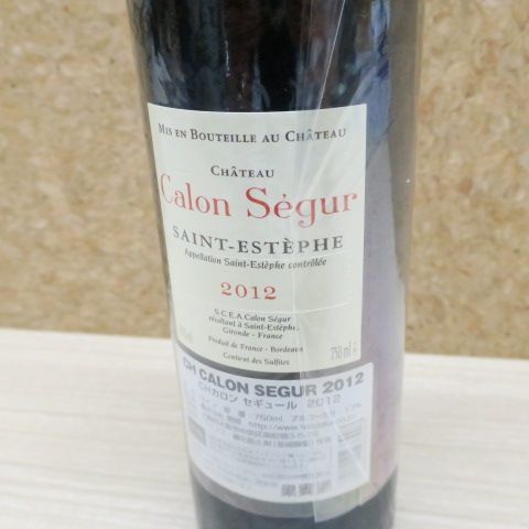 シャトー カロンセギュール 2012 赤ワイン 750ml - メルカリ