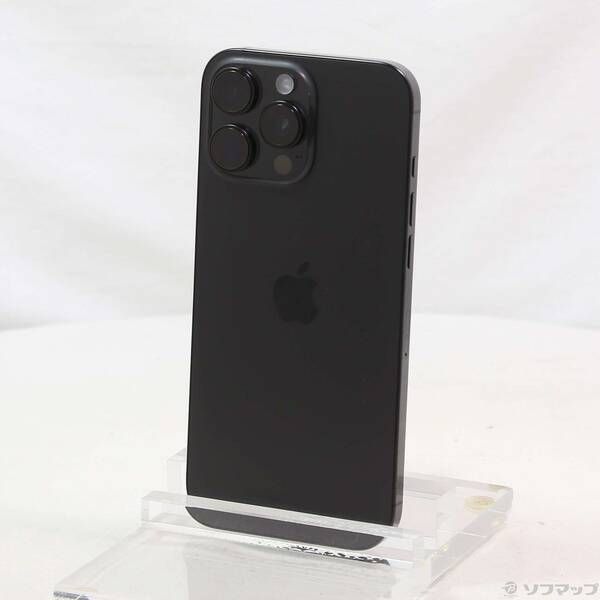 〔 品〕 iPhone16 Pro Max 512GB ブラックチタニウム MYWL3J A SIMフリー 262
