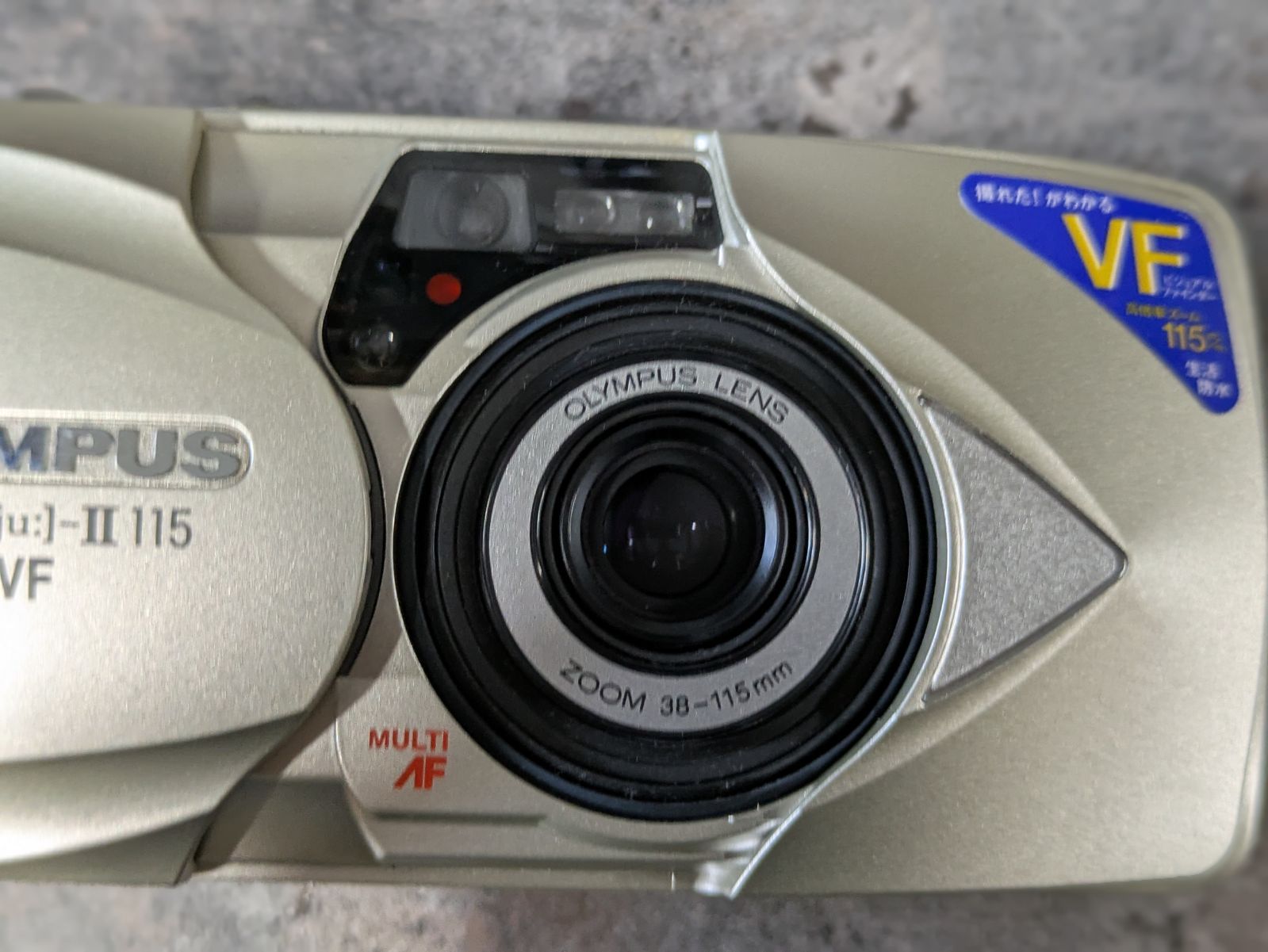 OLYMPUS μ-II [mju-II] 115 VF ミュー2 - メルカリ