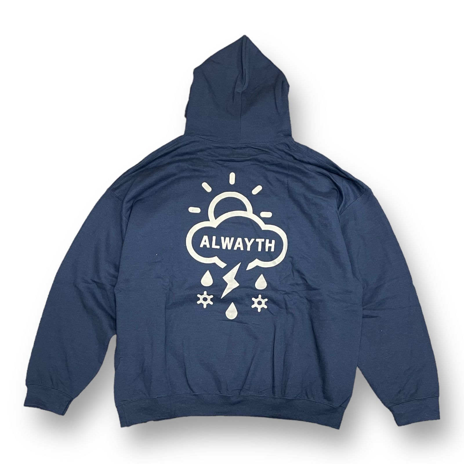 新品 VANS ALWAYT HOODIE 123H1030107 プリント スウェット フーディ 