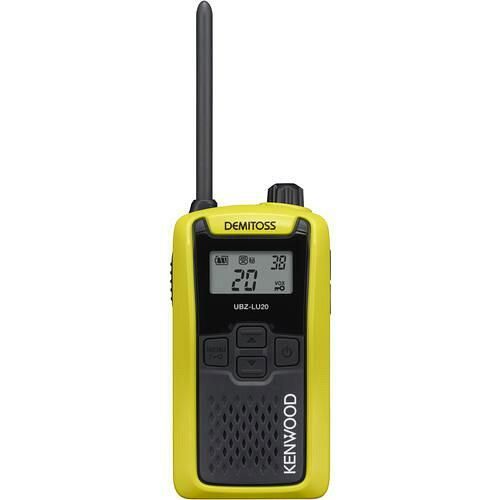 【新品・2営業日で発送】JVCケンウッド KENWOOD 特定小電力トランシーバー(交互通話) DEMITOSS イエロー (UBZLU20Y 2074)