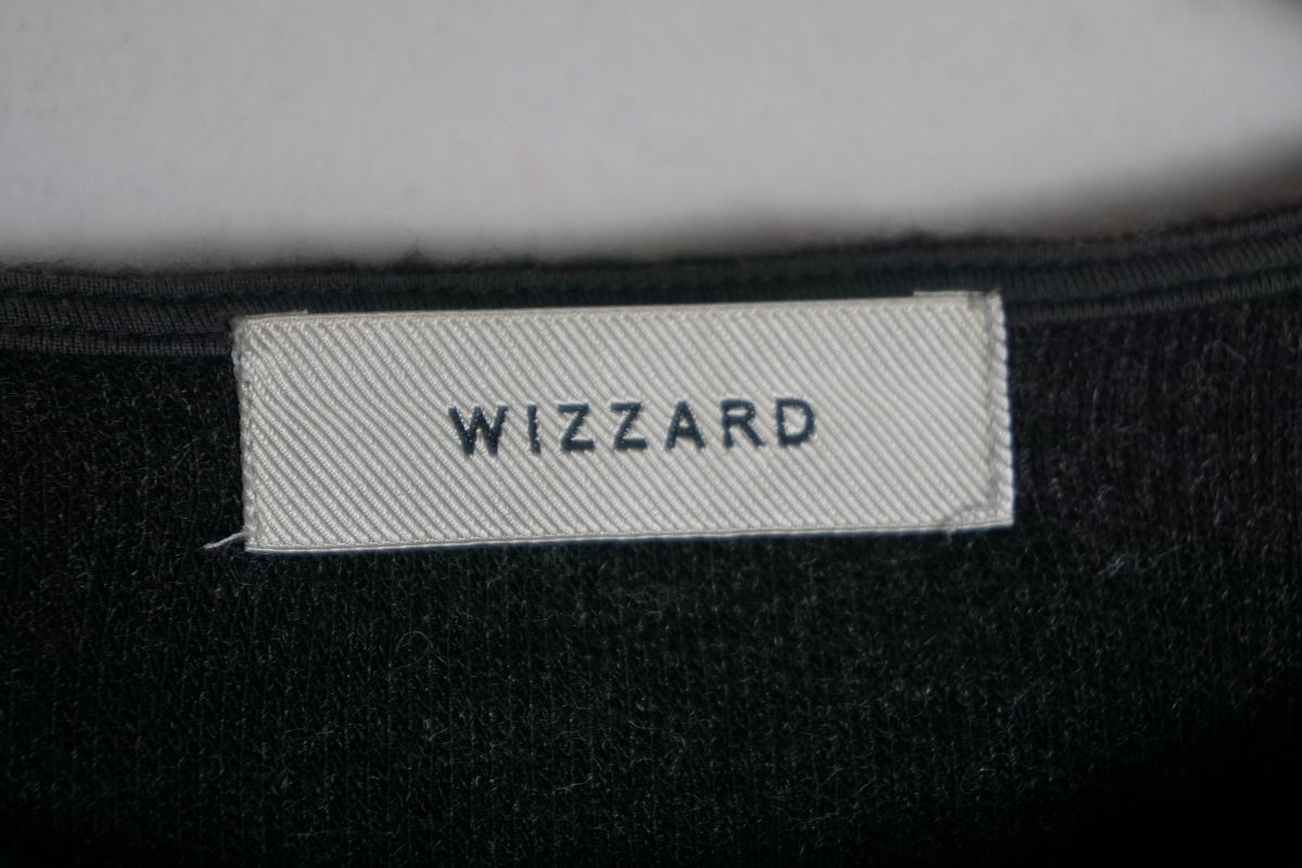 正規 WIZZARD ウィザード ウール ニット セーター プルオーバー 長袖 