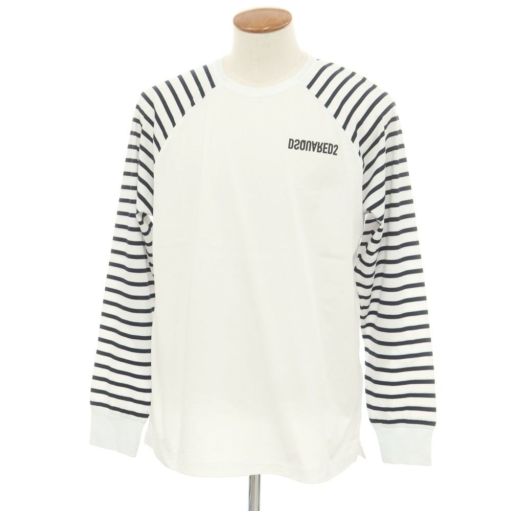 人気商品は 新品】ディースクエアード DSQUARED2 コットン クルーネック トップス