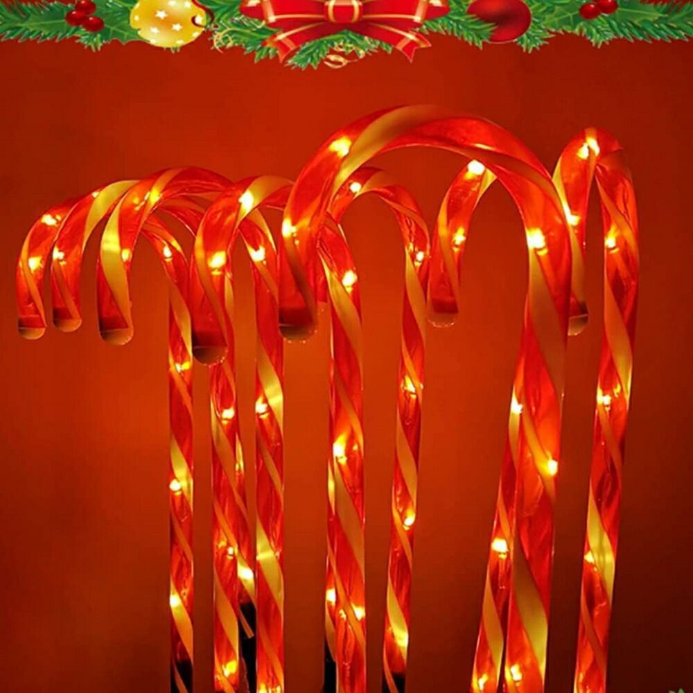 クリスマス LED キャンディースティック 10ピースセット US クリスマス LED キャンディースティック 10ピースセット US 【公式通販】