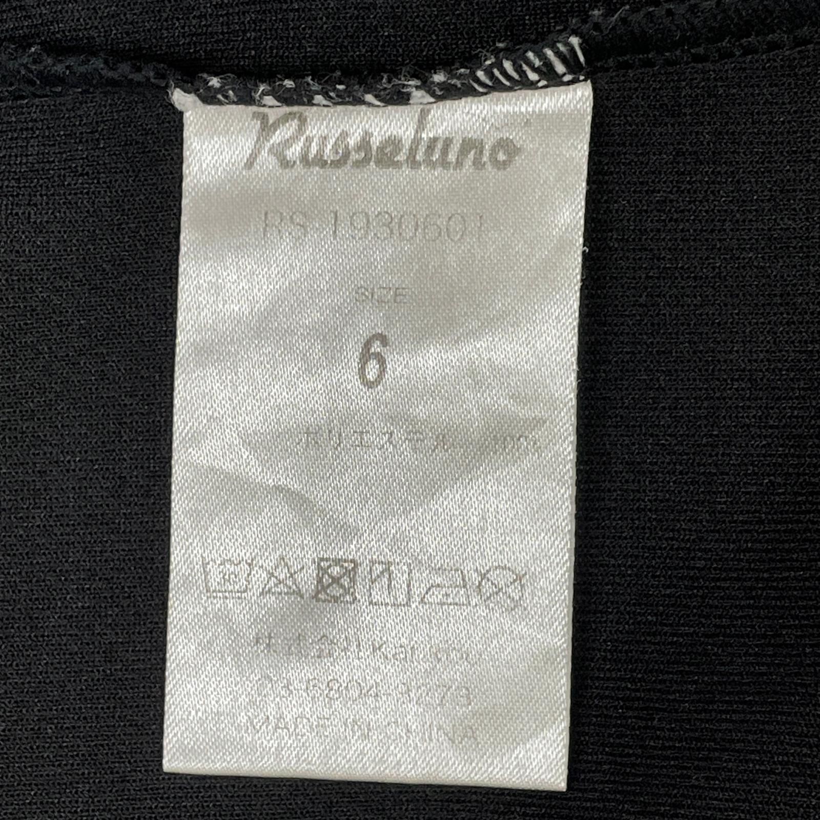 中古 メンズ ラッセルノ RUSSELUNO 半袖シャツ 6(LL) 黒