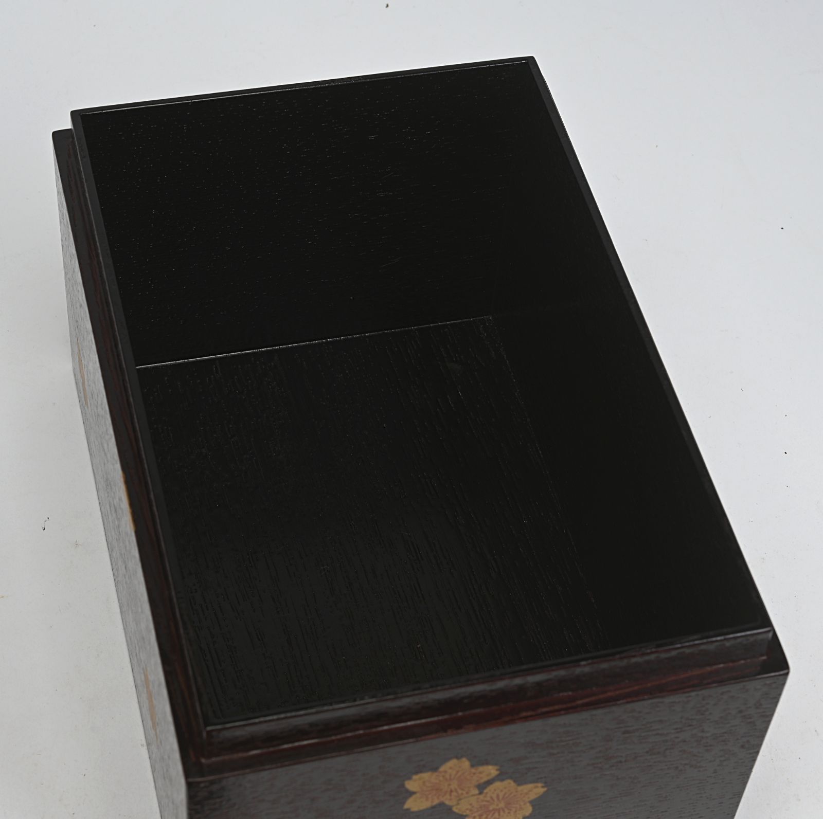 溜内黒塗 月に桜蒔絵 茶箱 茶道具セット IMPECCABLEHEALTHCARESERVICES_COM