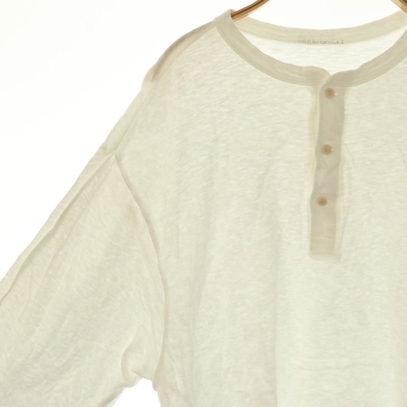 グッドグリーフ GOODGRIEF HENLEY SHORT TOP カットソー F オフ