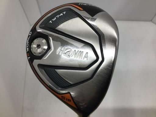 【】 本間ゴルフ TOUR WORLD TW747 5W フェアウェイウッド FW VIZARD for 747 50(フェアウェイ) (フレックスR) メンズ 男性用 右利き 右用 Cランク ゴルフクラブ