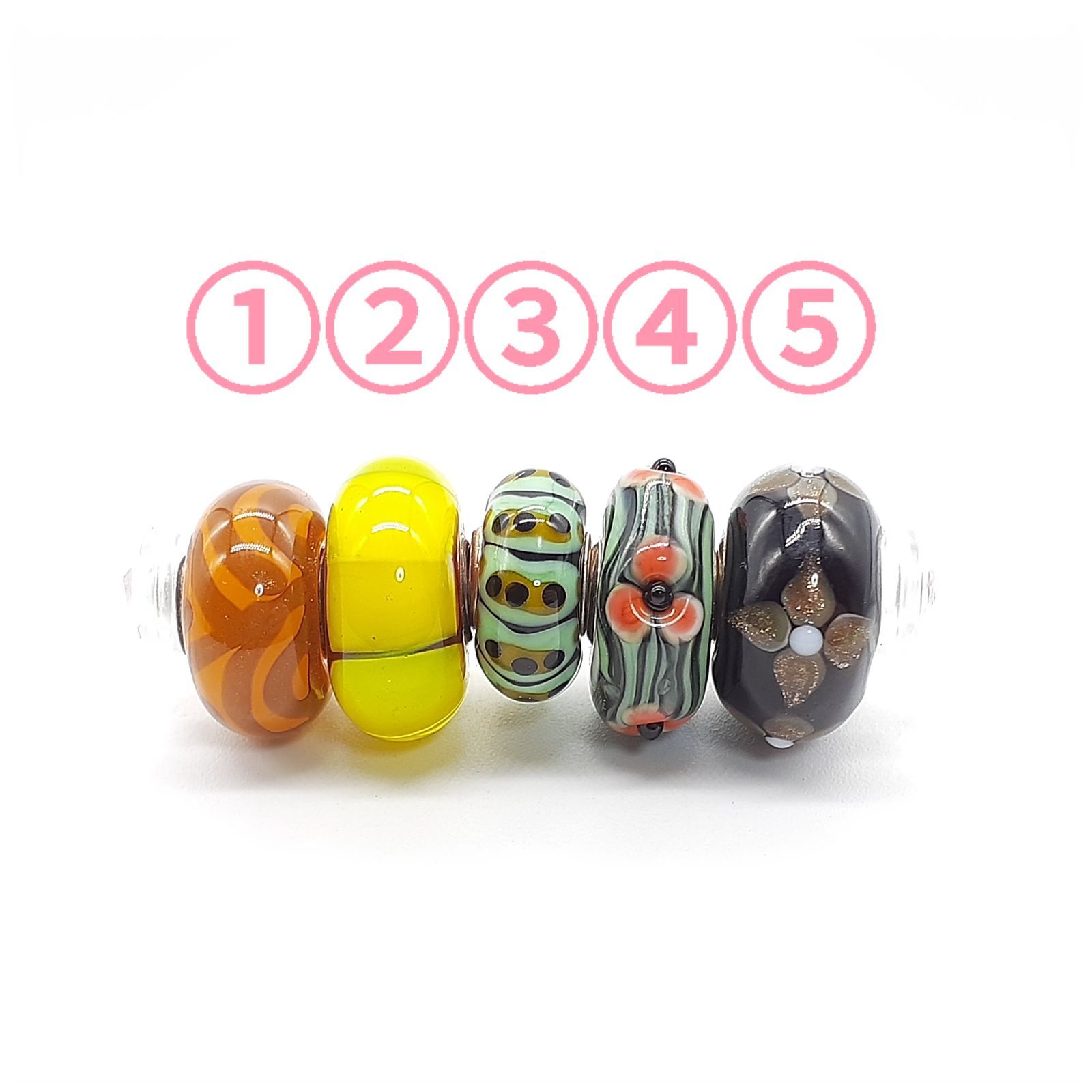 TROLLBEADS トロールビーズ ブレスレット ネックレス パーツ チャーム SILVER 925 シルバー ガラス ジュエリー DENMARK デンマーク　Z7