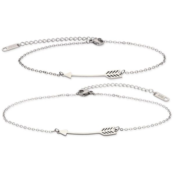 サージカルステンレスアンクレット Disc ペア カップル お揃い プレゼント