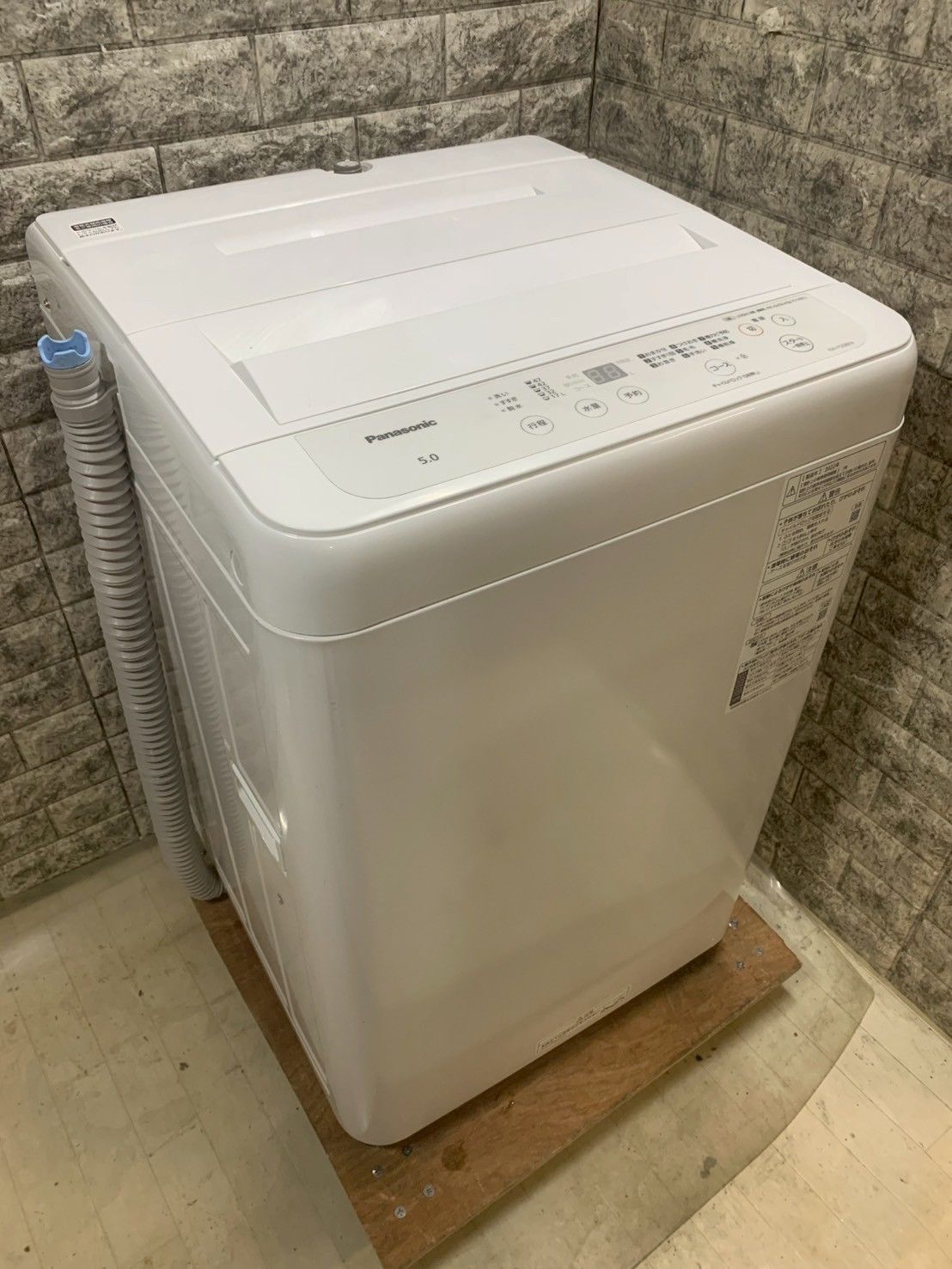 美品】大阪送料無料☆3か月保障付き☆洗濯機☆パナソニック☆5kg☆2022 