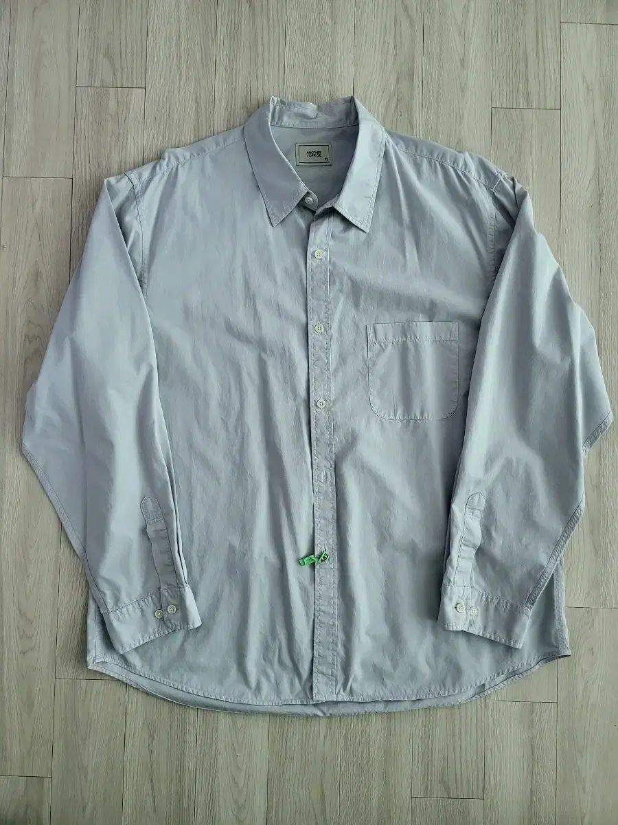 2 ANOTHER OFFICE アナザーオフィス ボールド ガーメント ドーブ グレー シャツ