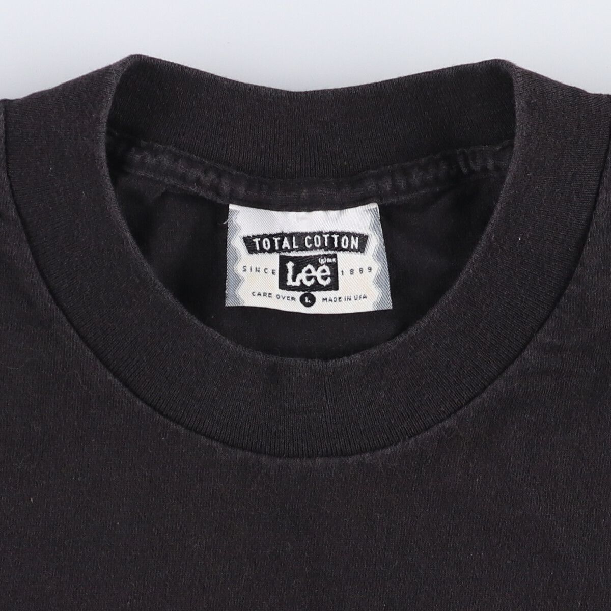 古着 90年代 リー Lee TOTAL COTTON プリントTシャツ USA製 メンズL 