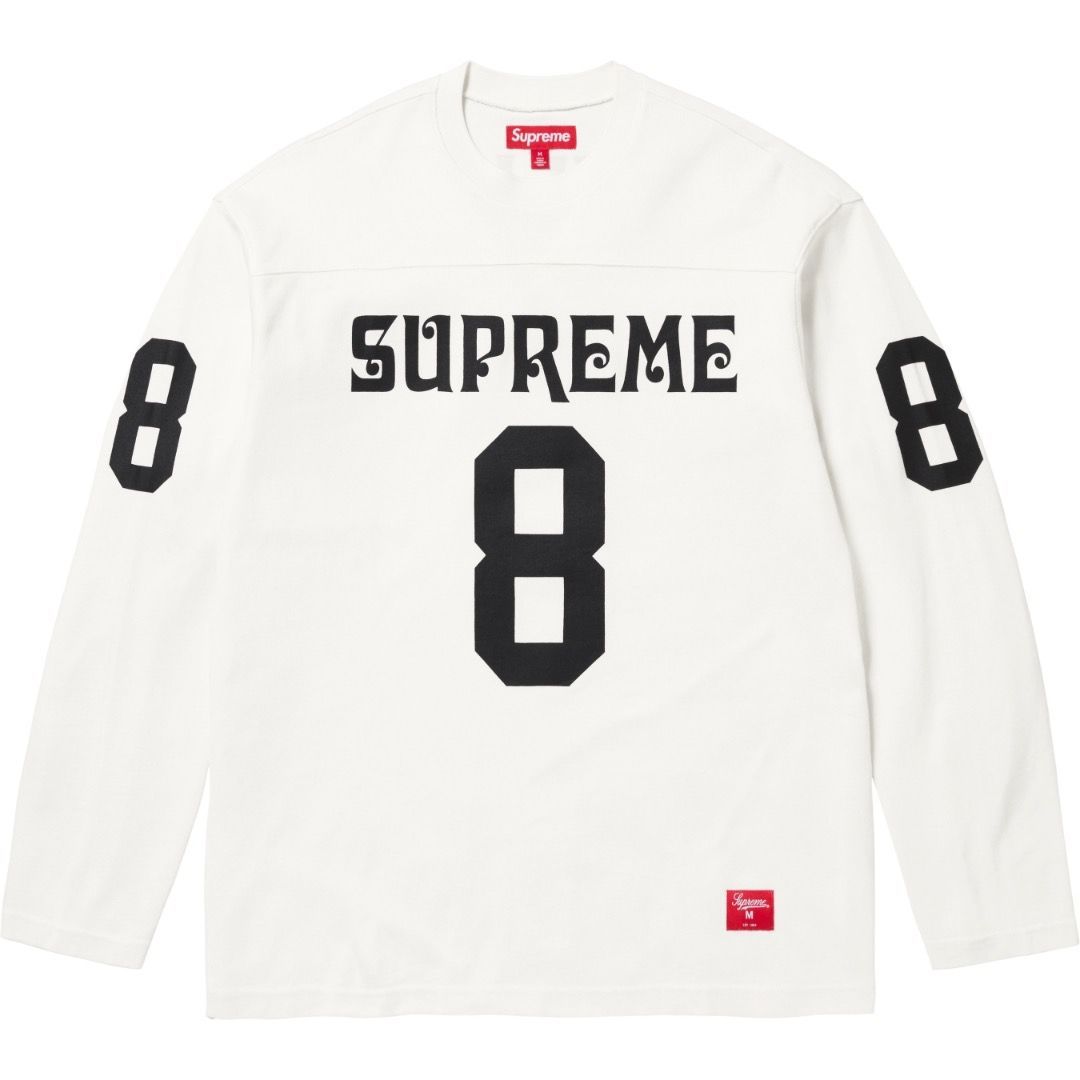 Supreme Affiliated L/S Football Top BLK