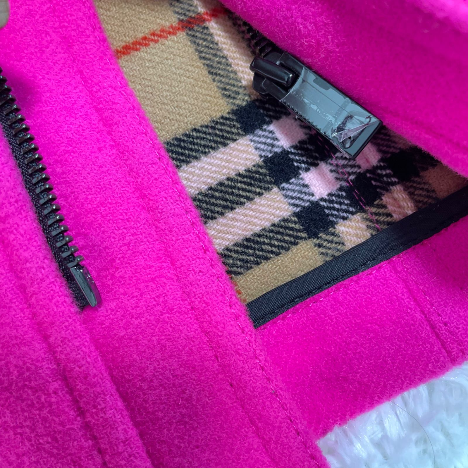 Burberry Children ダッフルコート ピンク Burberry Children ダッフル