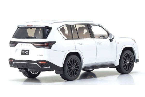 京商 レクサス 1/43 レクサス LX 600 F SPORT 輸出専用車 ホワイト