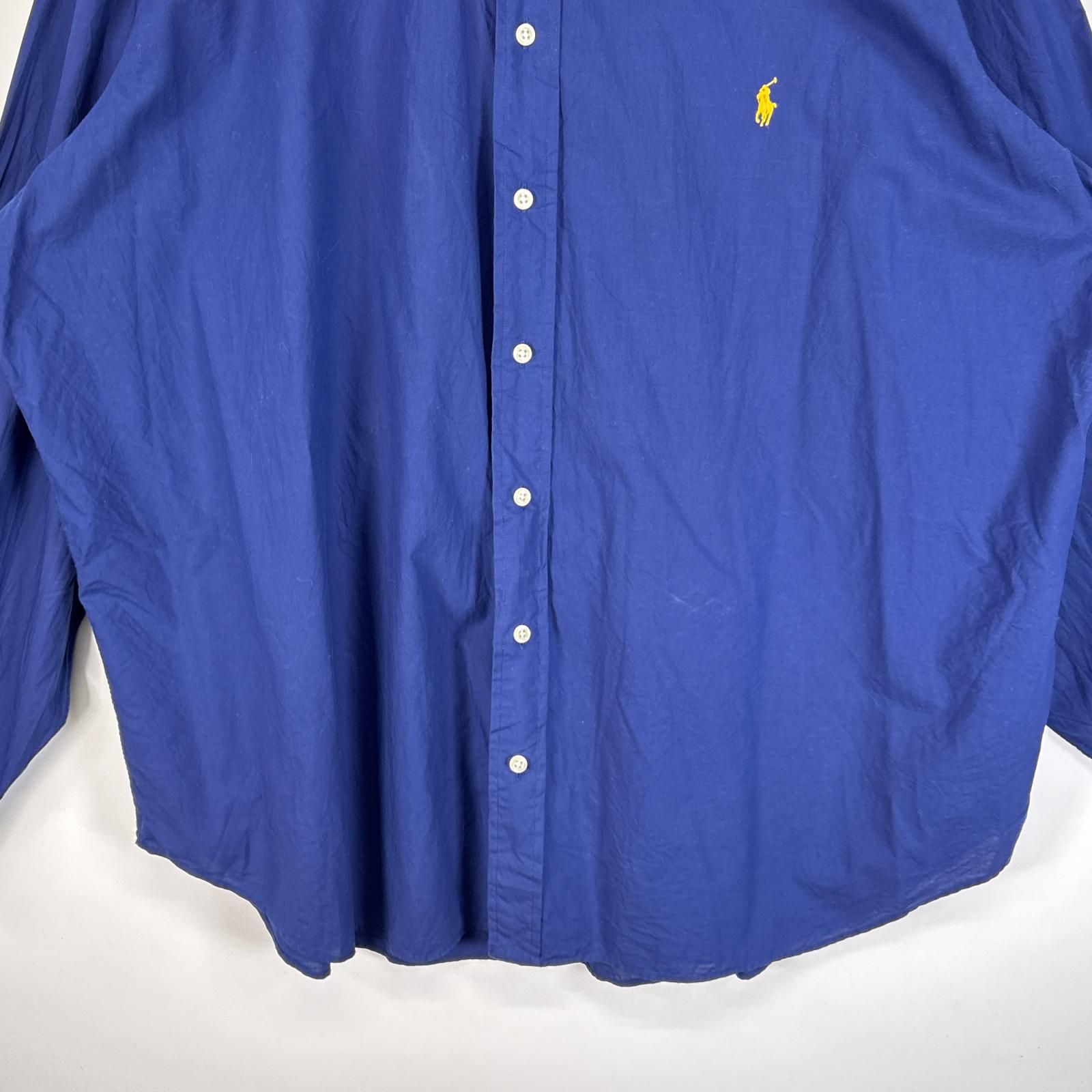 POLO RALPH LAUREN 長袖シャツ XL 刺繍 | 古着屋OLDGREEN