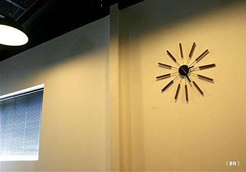 ブラウン ART WORK STUDIO Atras wall clock Brown アトラス ウォールクロック ブラウン 掛け時計 TK-2048  - メルカリ