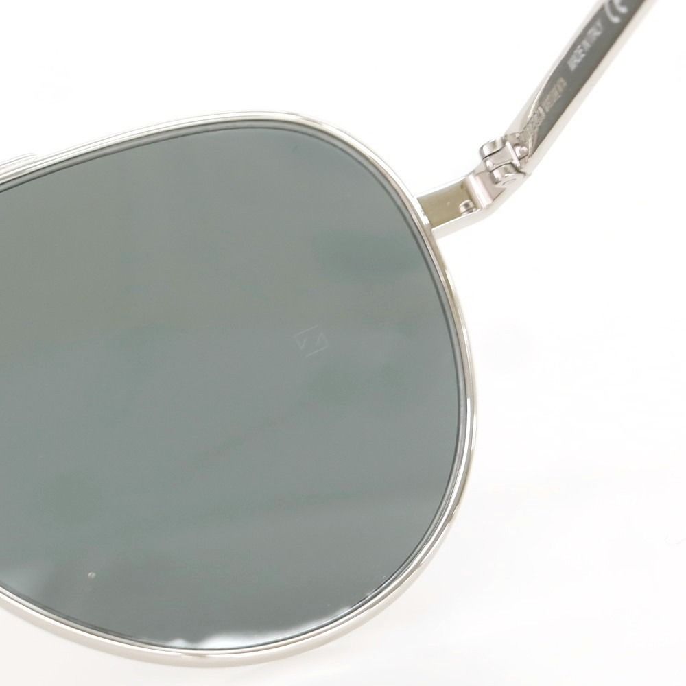 ボッテガヴェネタ BOTTEGAVENETA ティアドロップ サングラス シルバー サイズ57□16 145 メンズ WWW_NOITHATQUANGTHANH_NET