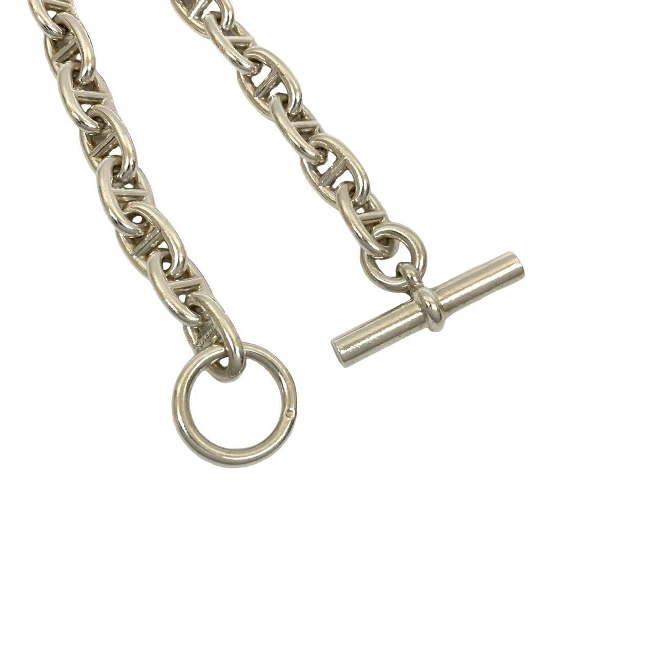 極 美品 HERMES エルメス シェーヌダンクル MM 17コマ シルバー925