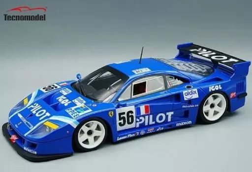 ミニカー 1 18 フェラーリ F40 GTE ル マン24時間 1996 M.Ferte O.Thevenin N.Loboissetier Pilot Pen Racing 56 TM18-286F