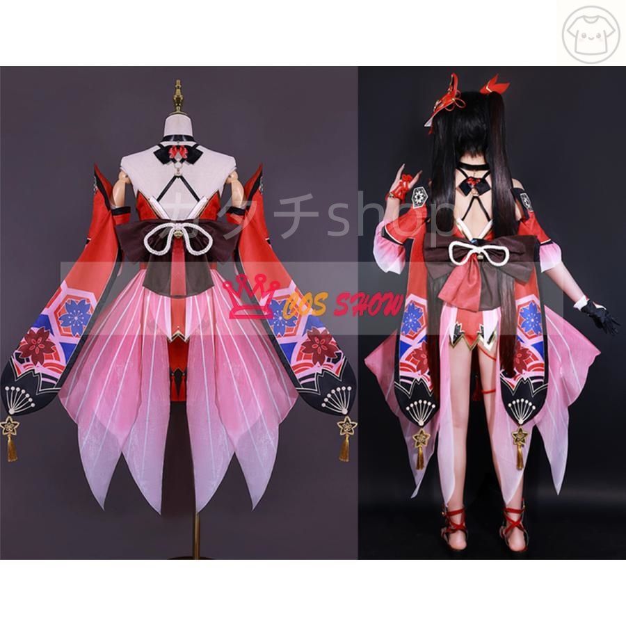崩壊スターレイル 花火 はなび コスプレ衣装 cosplay仮装 仮面付き ウィッグ靴 追加 イベント ステージ服 舞台 ハロウィン クリスマス