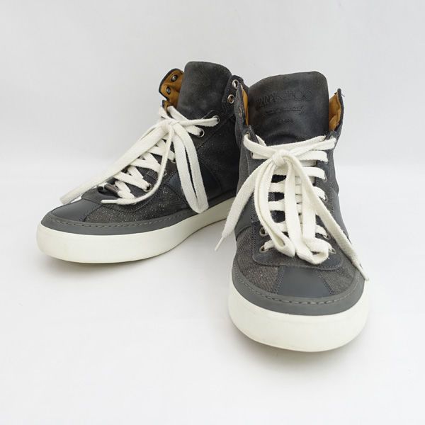 JIMMY CHOO / ジミー チュウ ハイカットスニーカー メンズ JIMMY CHOO / ジミー チュウ ハイカットスニーカー メンズ