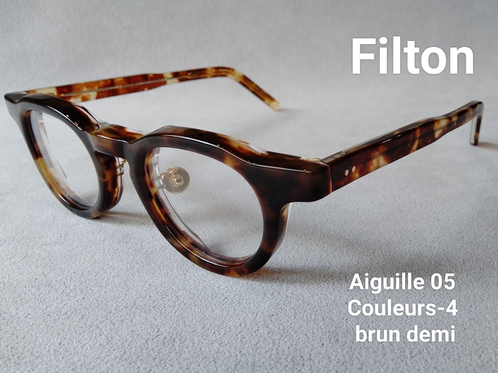 Filton(フィルトン)「Aiguille 05」brun demi - 4/茶 デミ （縫い針コレクション）